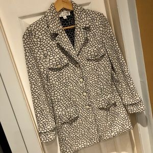St. John by Marie Gray button-up jacket. Size 6